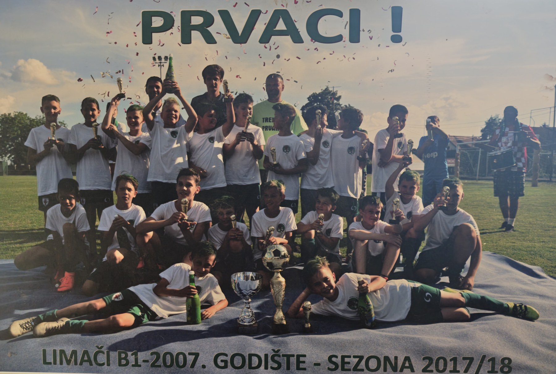 Limači B1 prvaci 2017./18.